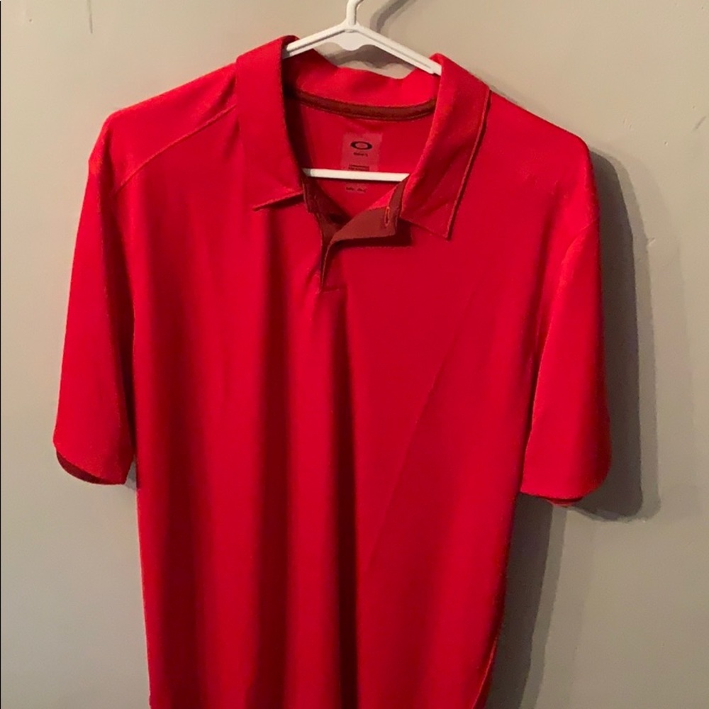 Oakley men’s golf polo dress fit